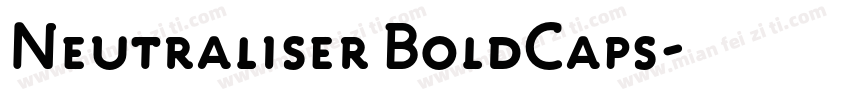 Neutraliser BoldCaps字体转换
